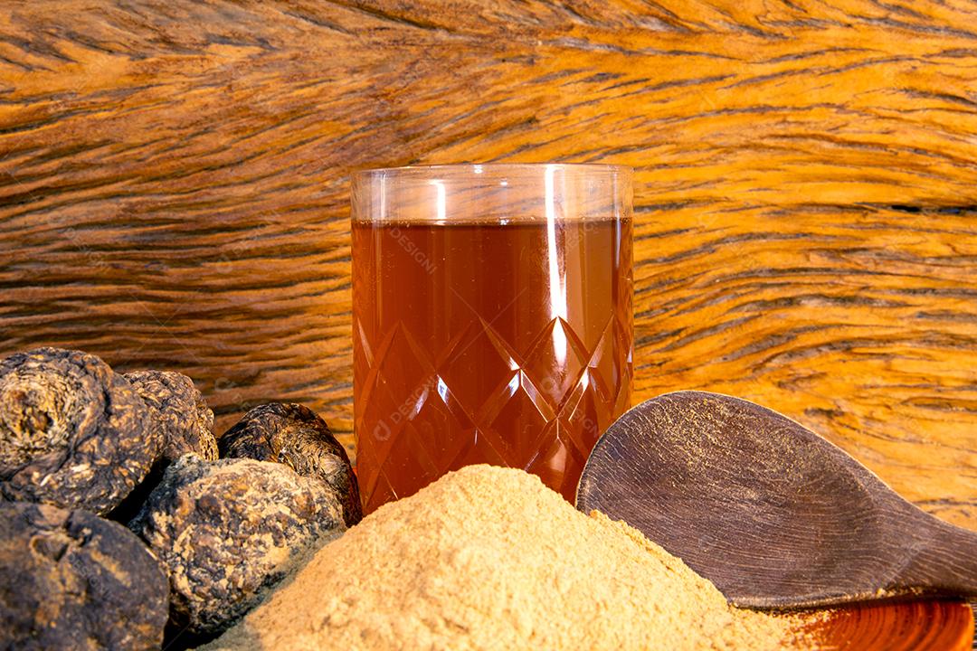 Chá de canela pó de canela JPG