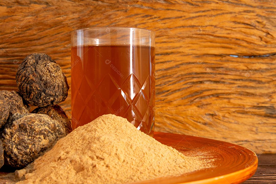 Chá de canela pó de canela JPG