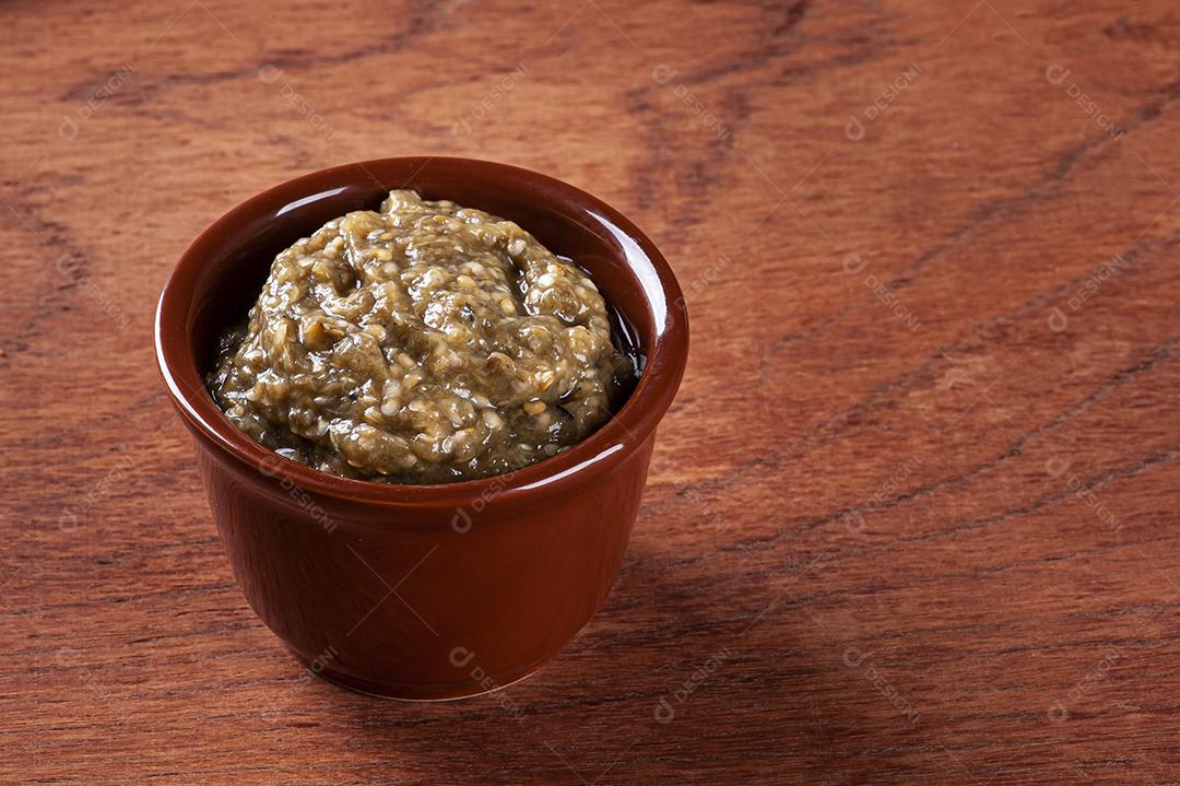 Baba Ganoush. Pasta de berinjela defumada, típica da culinária árabe JPG