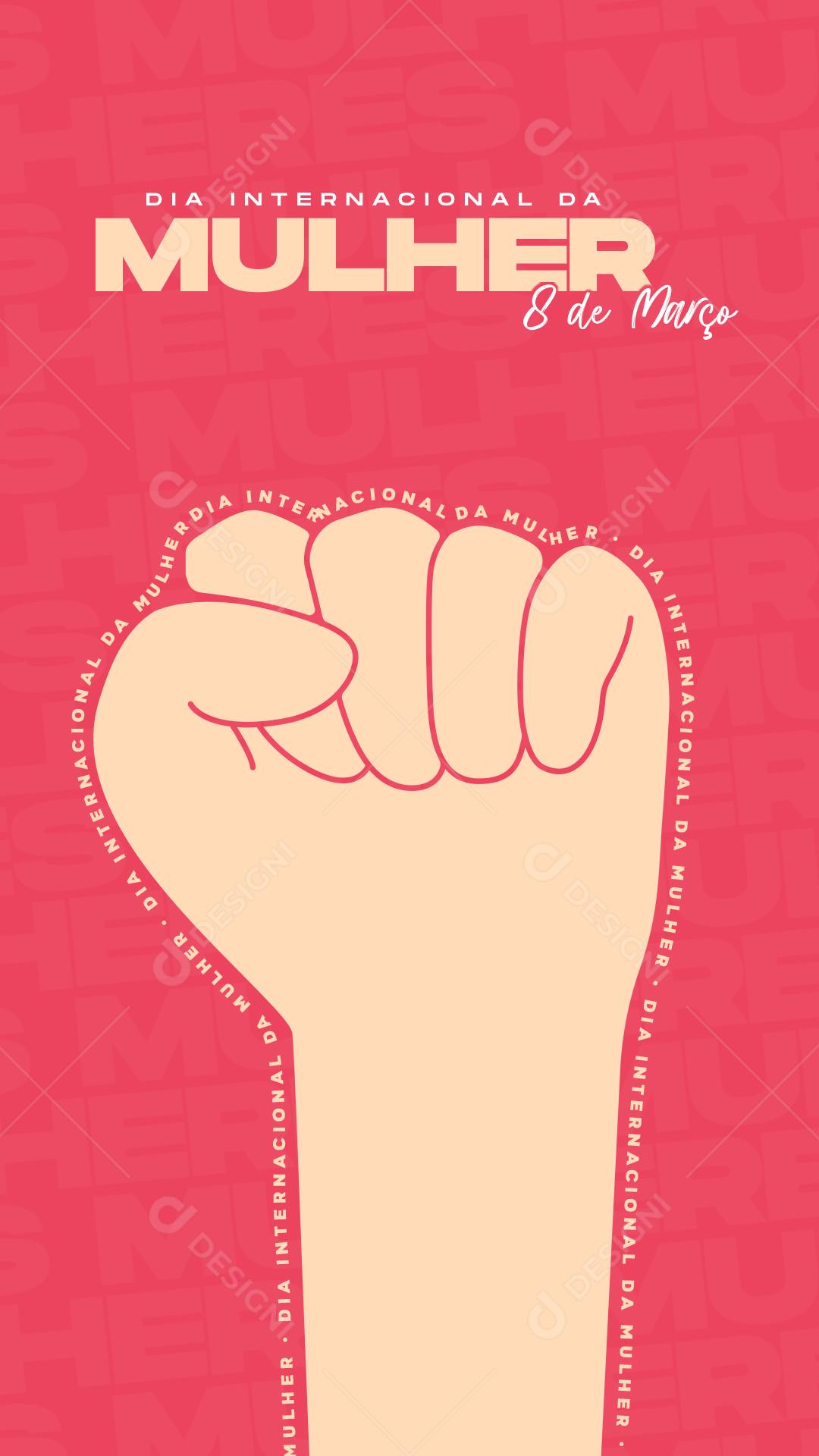 Social Media International Women's Day March 8 Editable PSD