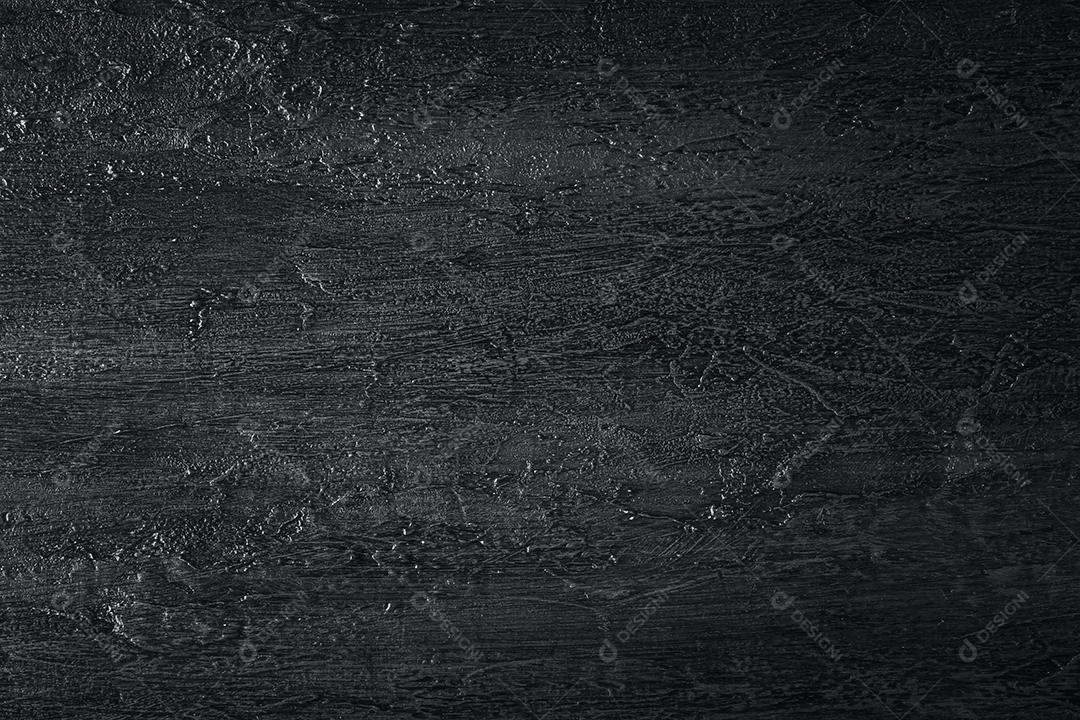 Textura de parede preta fundo áspero escuro. Fundo grunge