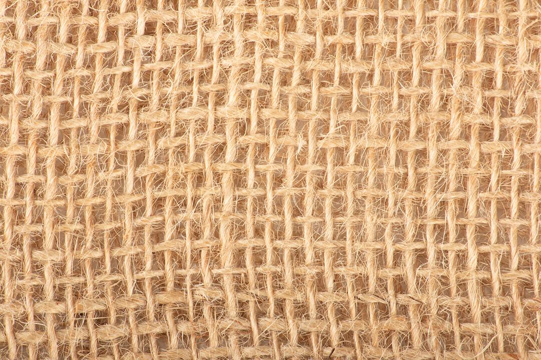 Fundo com textura de tecido de juta