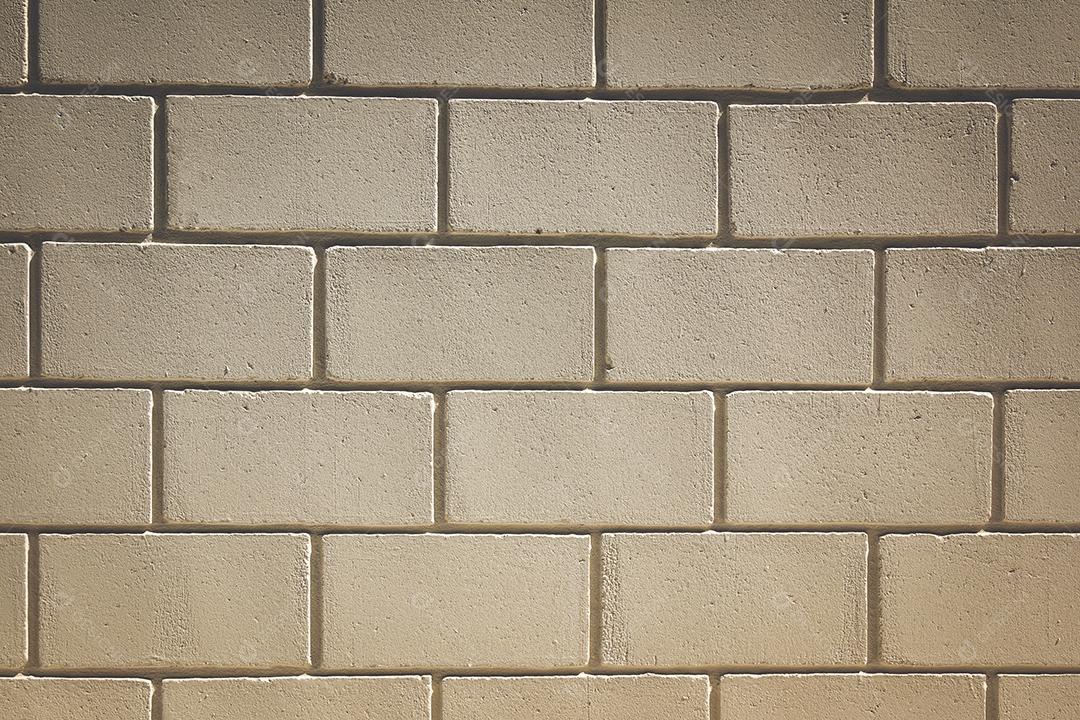 Fundo com textura de tijolo retangular branco