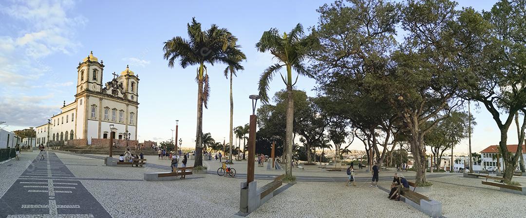 Vista panorâmica da famosa igreja do Bonfim em Salvador Bahia Brasil