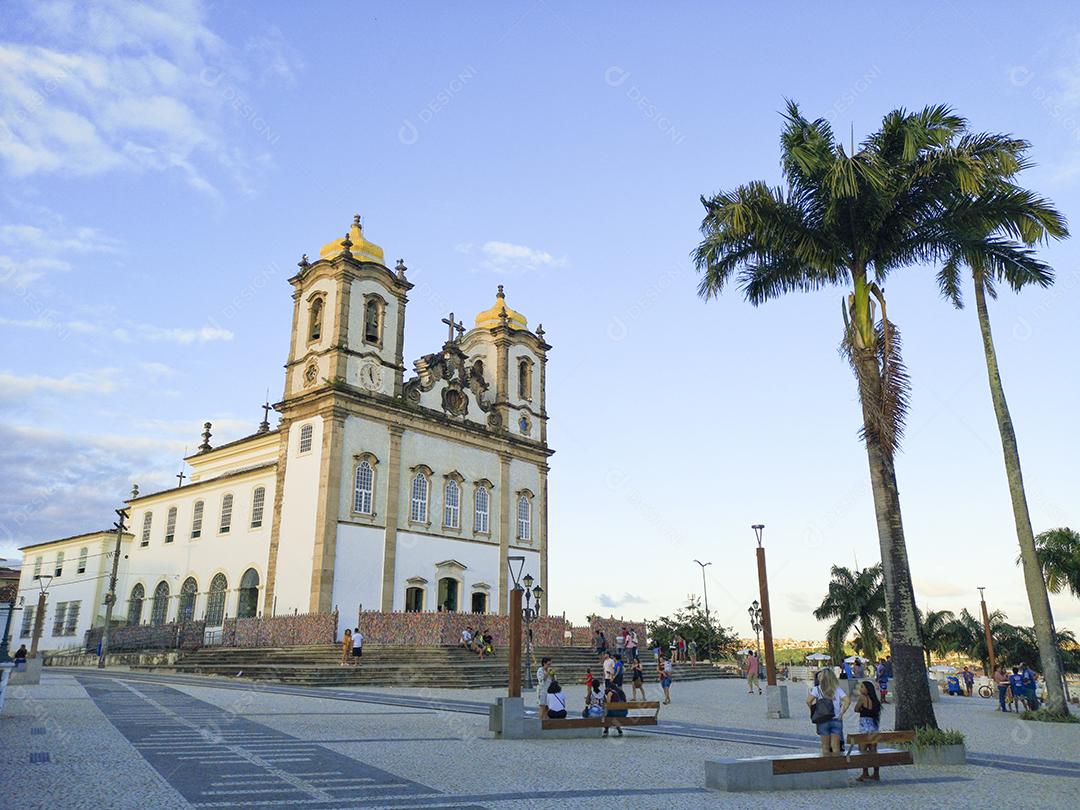 Vista panorâmica da famosa igreja do Bonfim em Salvador Bahia Brasil