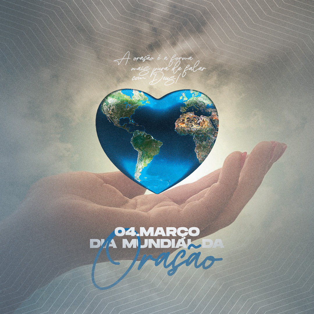 4 De Março Dia Da Oração Social Media PSD Editável