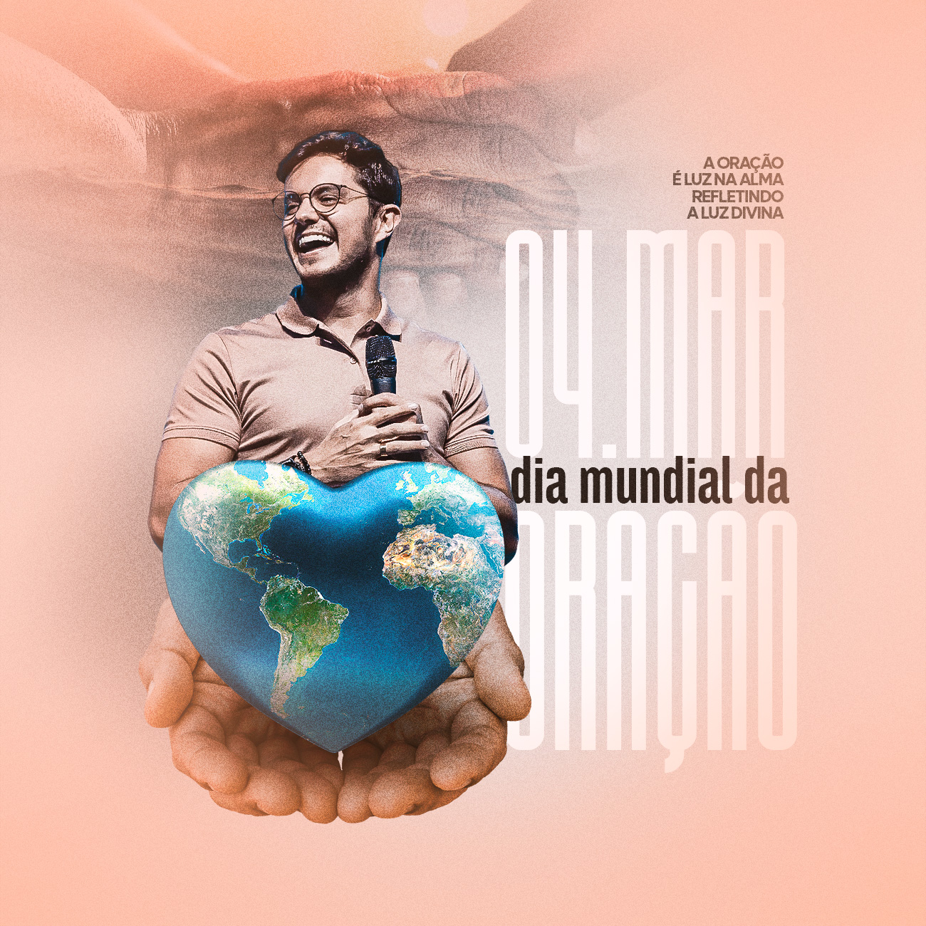 Dia da Oração 4 De Março Social Media PSD Editável