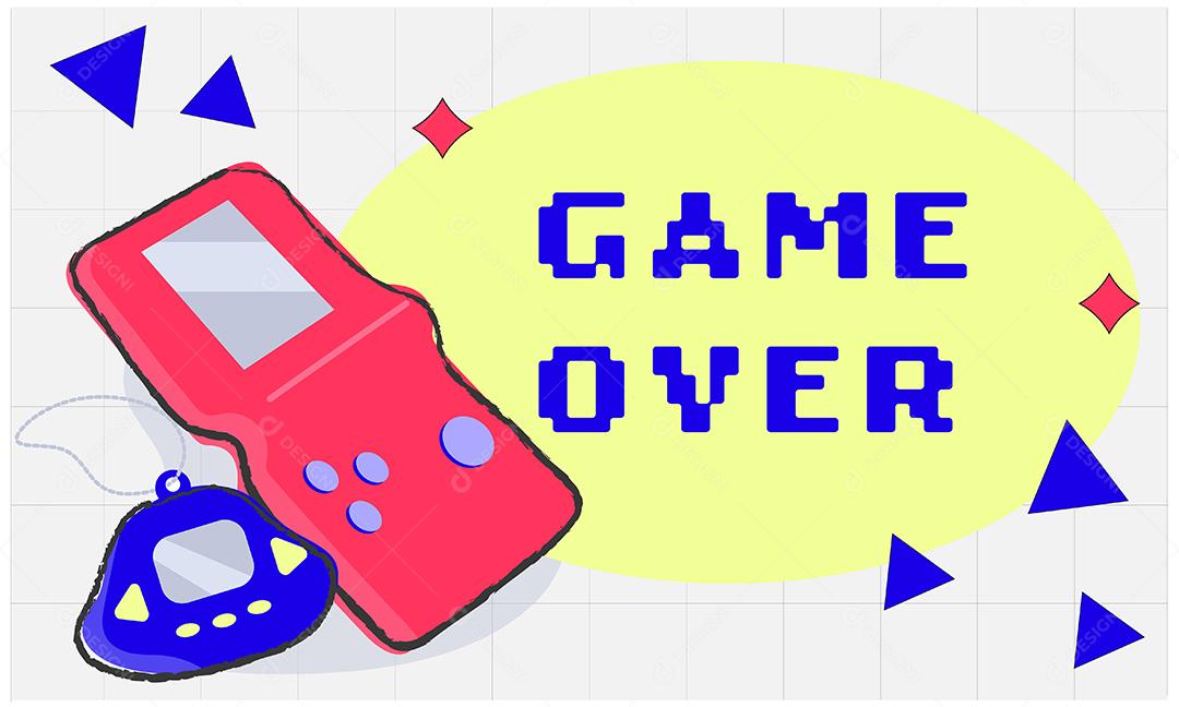 Imagem ilustrativa Consoles jogo game over