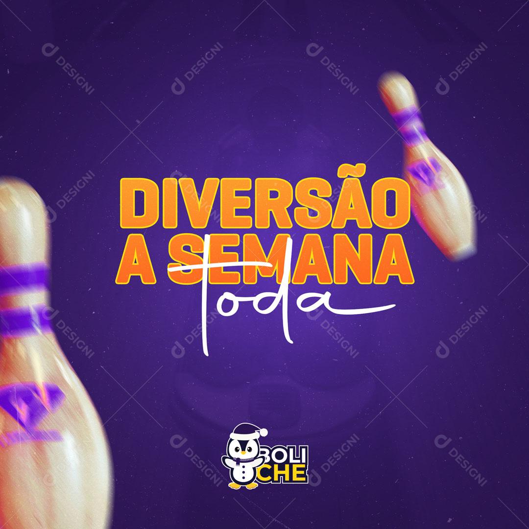 Social Media Boliche Social Media PSD Editável