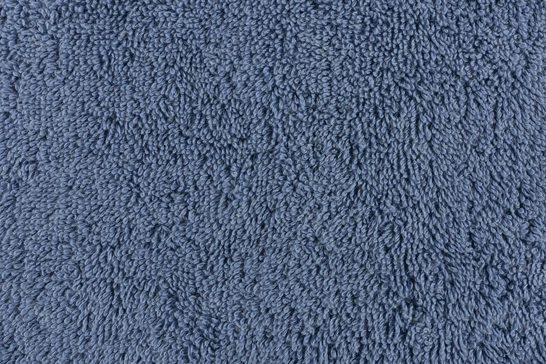 toalha azul. pano de fundo detalhes têxteis