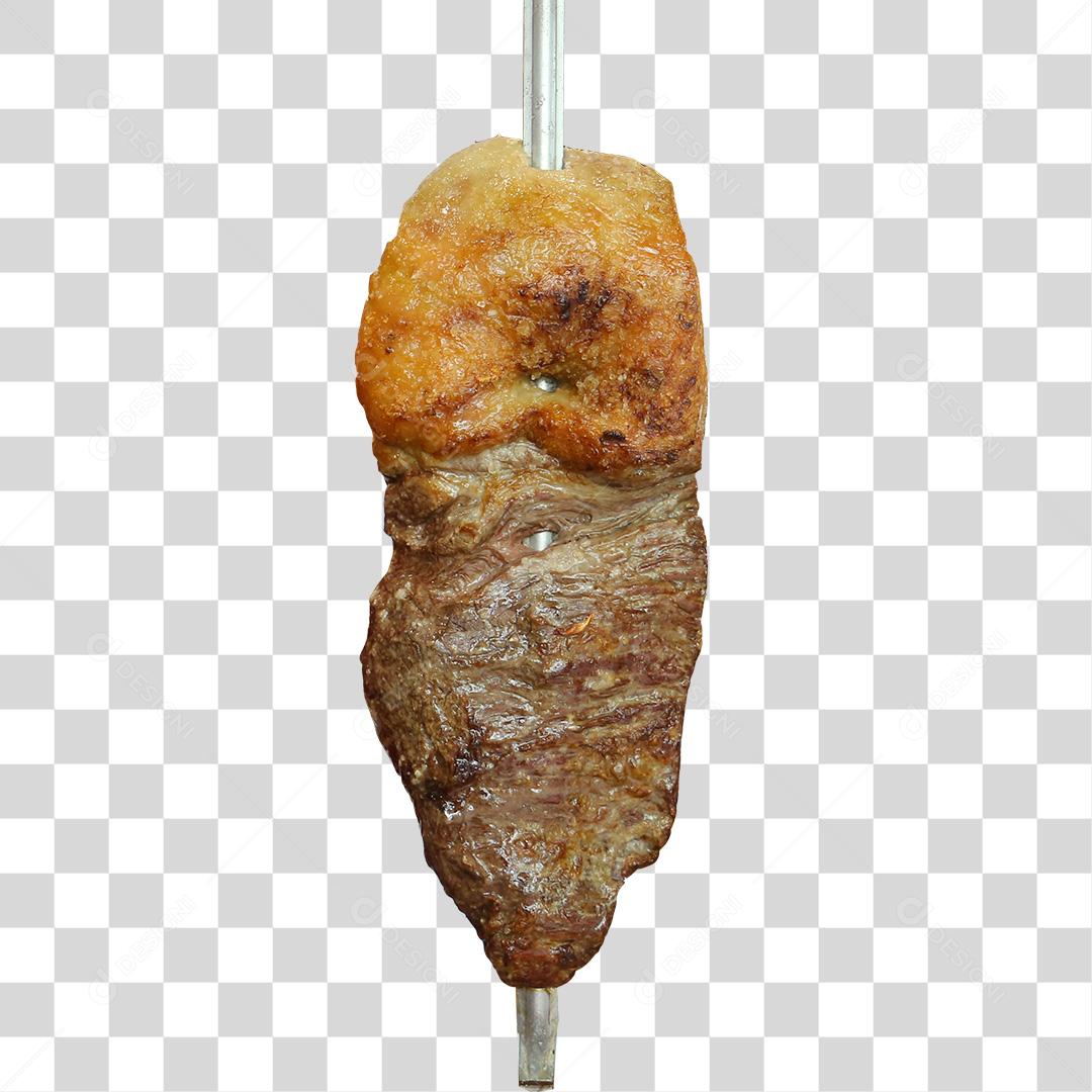 Deliciosa carne no espeto PNG Transparente