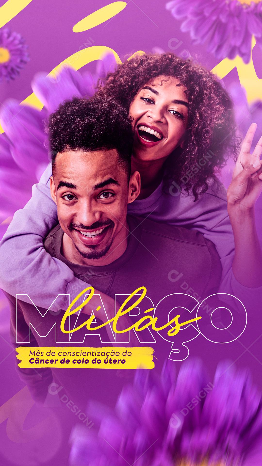 Março Dia Da Mulher Tempo De Cuidar De Você Social Media PSD Editável