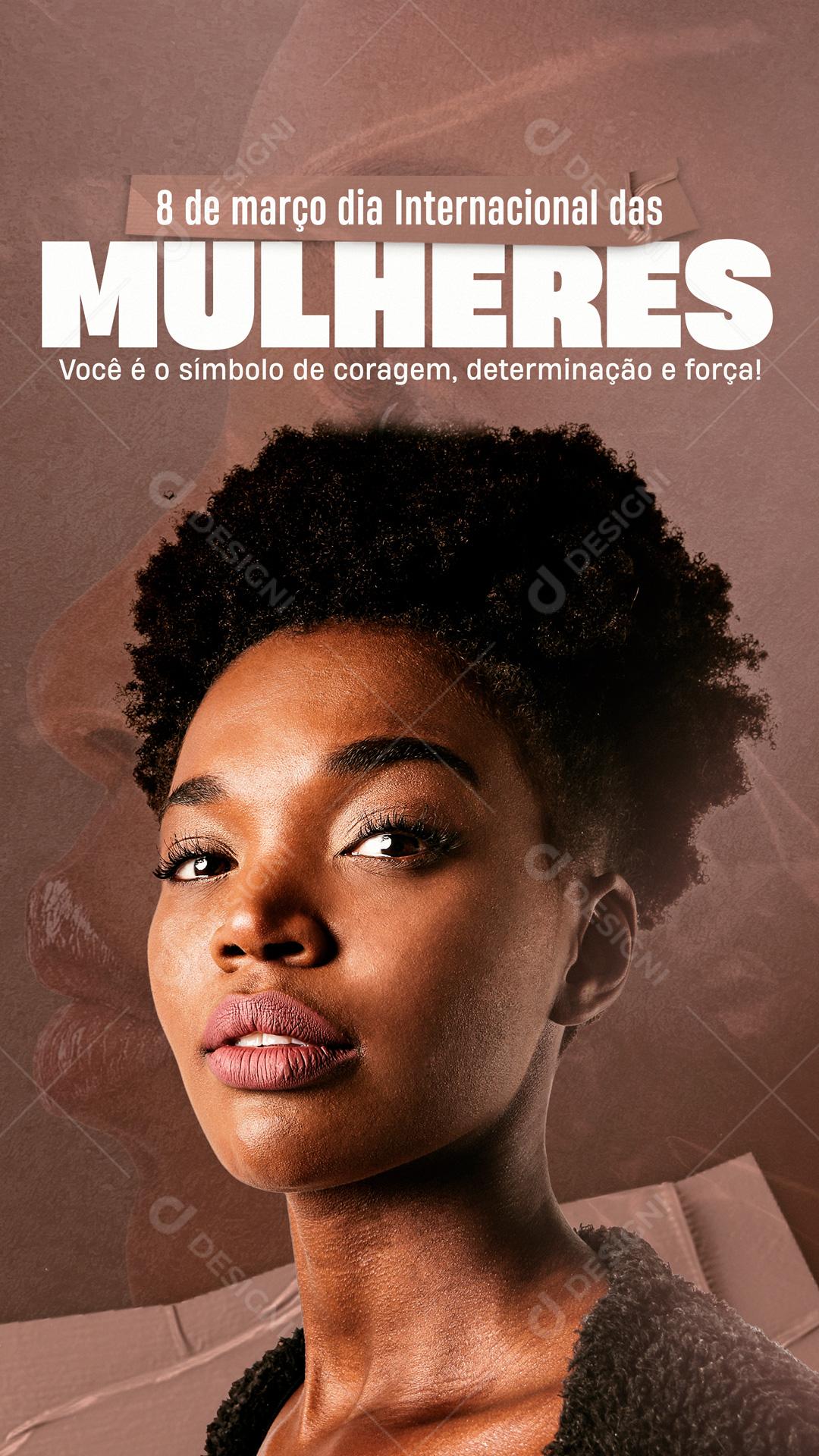 Feliz Dia Das Mulheres 8 De Março Social Media PSD Editável
