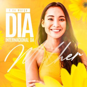 Dia Da Mulher Internacional Da Mulher Social Media PSD Editável