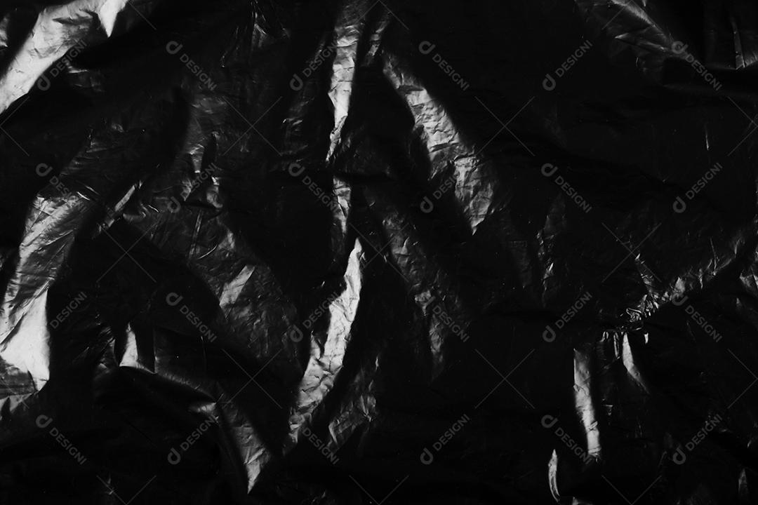 fundo plastico textura preto