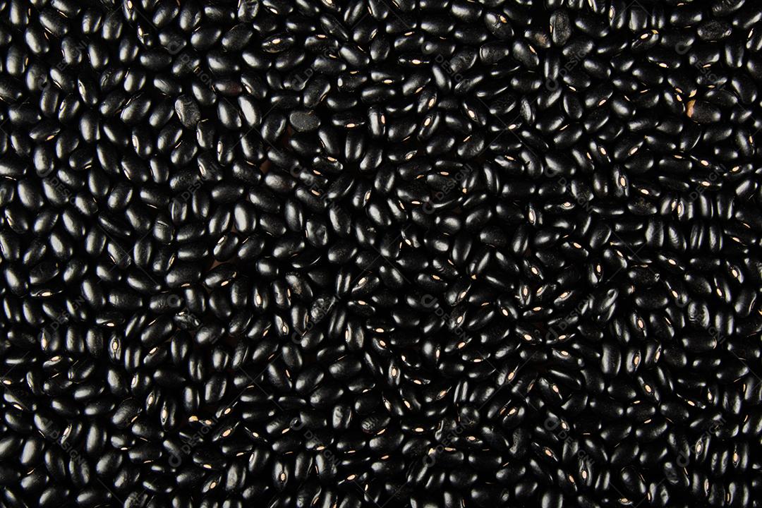 Fundo de textura de feijão preto