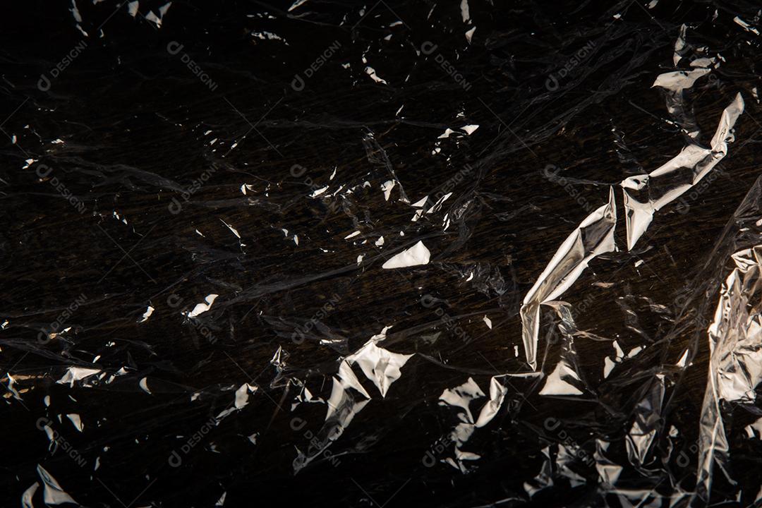 Fundo preto com textura brilhante