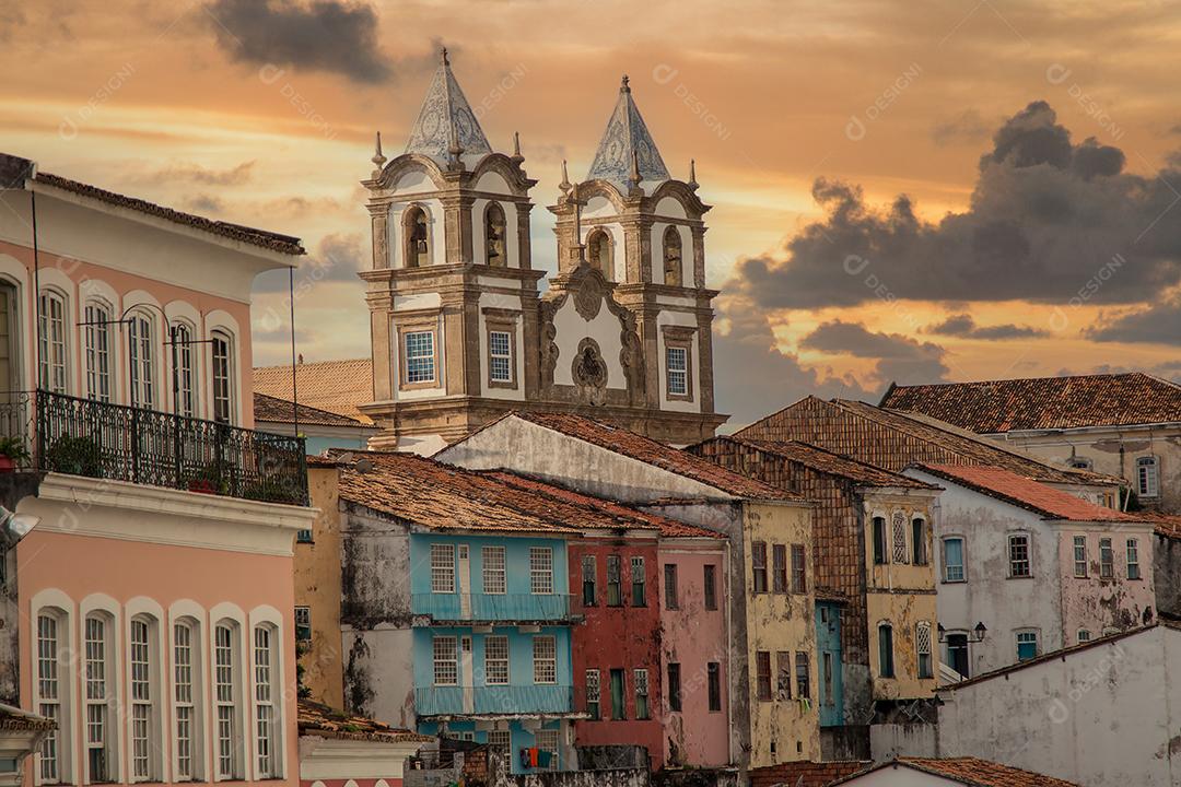 Pelourinho, Centro Histórico da cidade de Salvador Bahia Brasil
