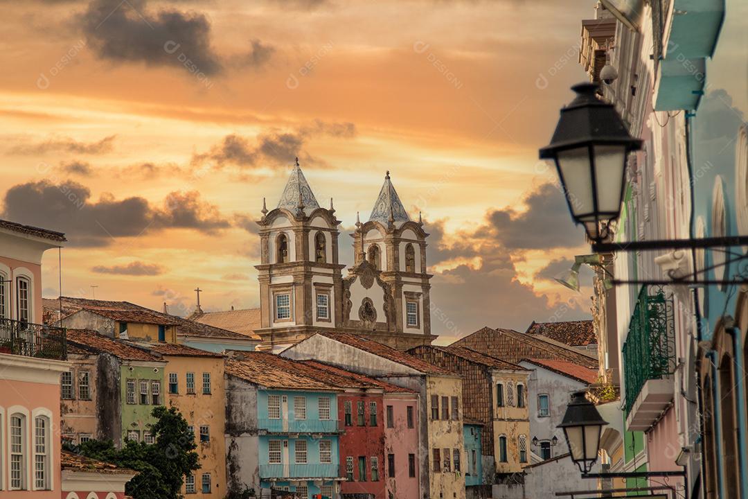 Centro Histórico Pelourinho da cidade de Salvador Bahia Brasil