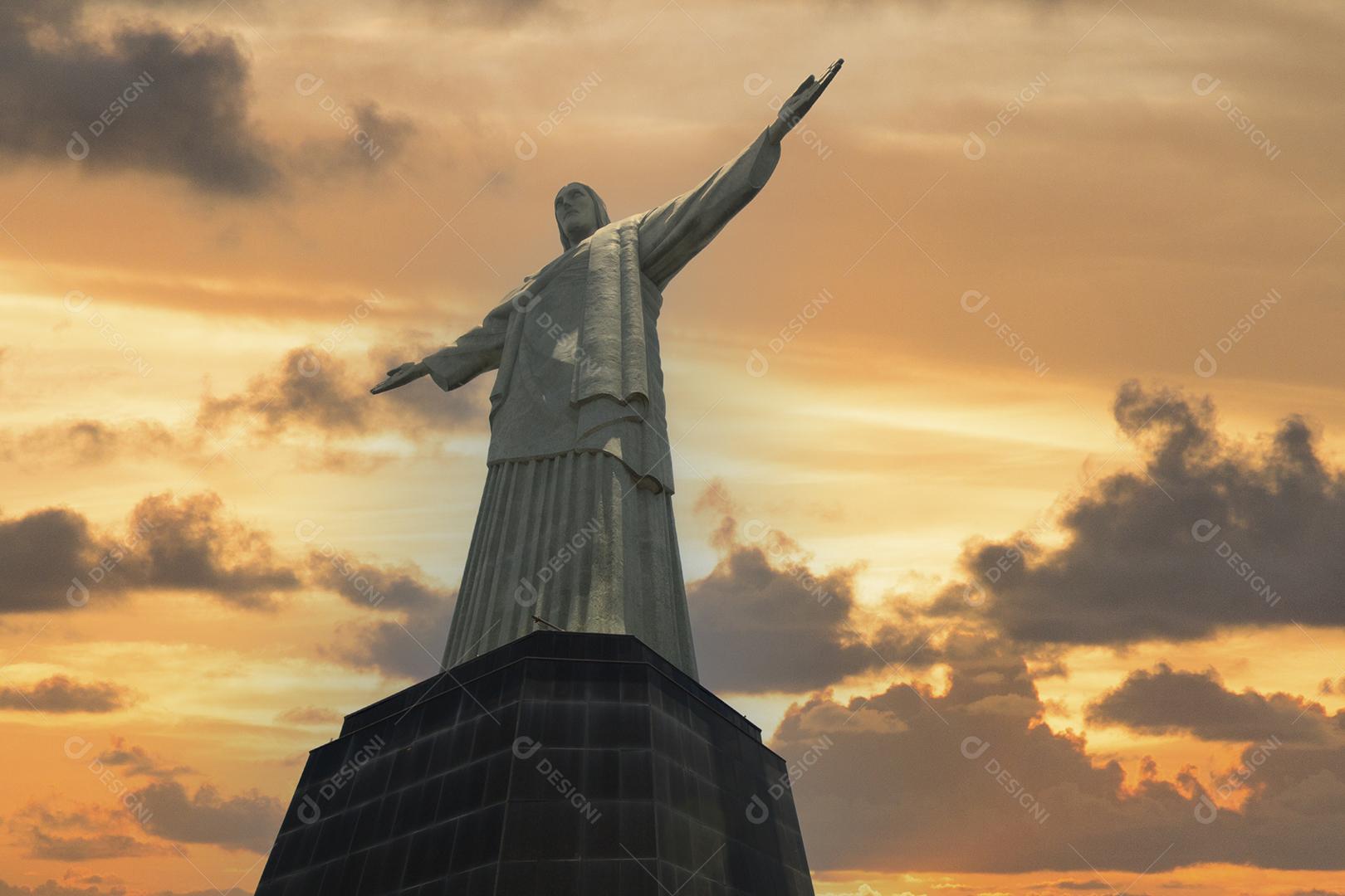Estátua do Cristo Redentor no Rio de Janeiro Brasil