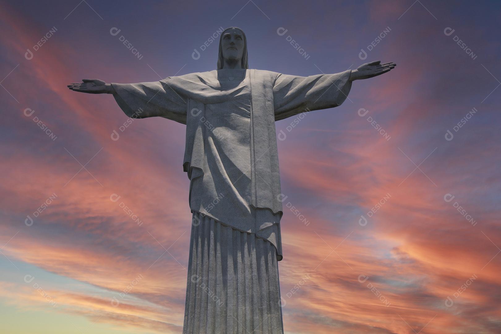 Estátua do Cristo Redentor no Rio de Janeiro Brasil