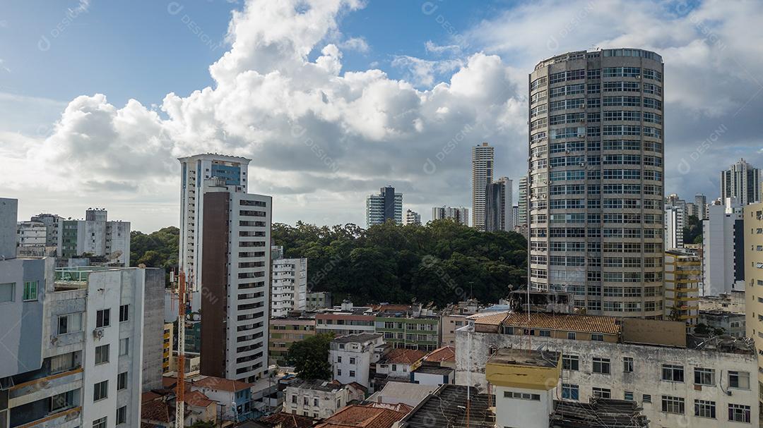 Salvador Bahia Brasil. Vista aérea de drone