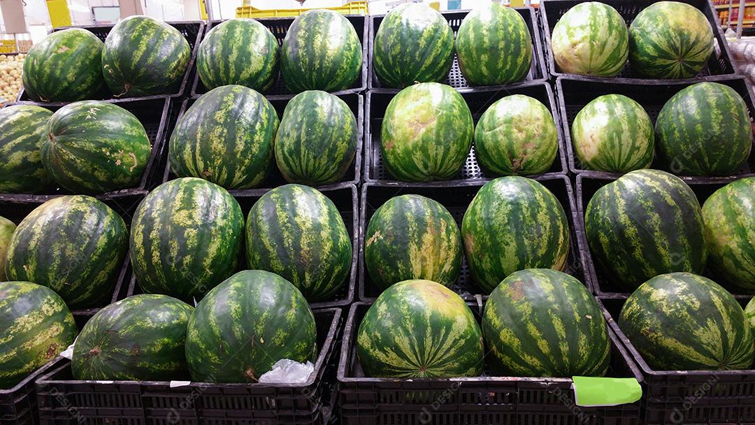 Melancias à venda no mercado