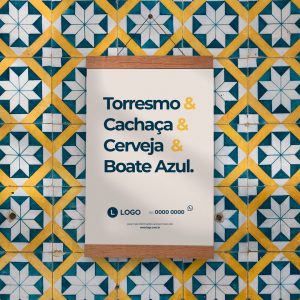 Post Bebidas Cerveja Torresmo Cachaça Boate Azul Social Media PSD Editável