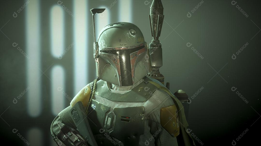 3D Render Bobba Feet, ilustração 3d, 08 Mar, 2022, São Paulo, Brasil