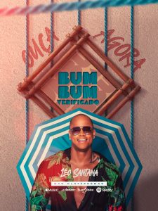 Flyer Ouça Agora Bumbum Léo Nunes Social Media PSD Editável