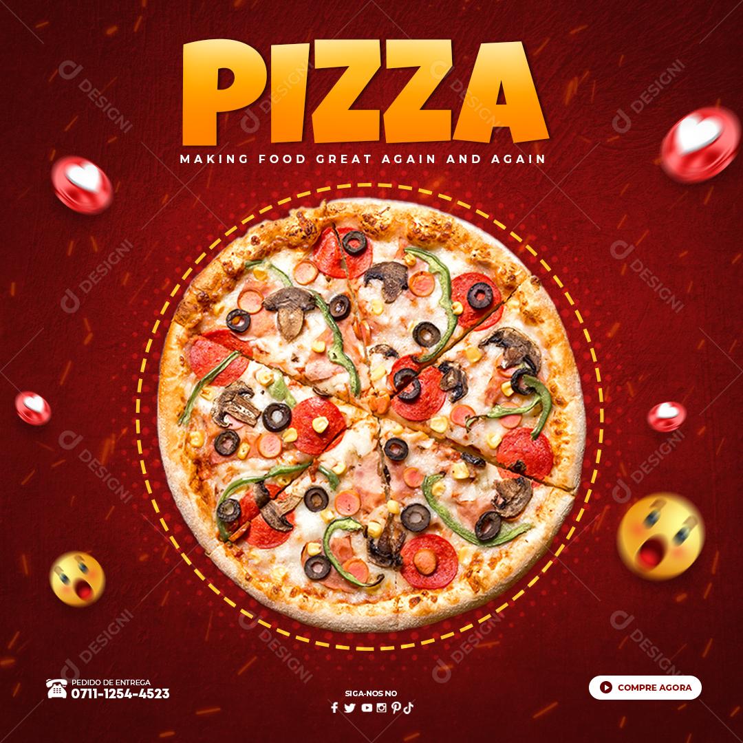 Pizza Pizzaria Cardápio De Pizzas Restaurante Lanchonete