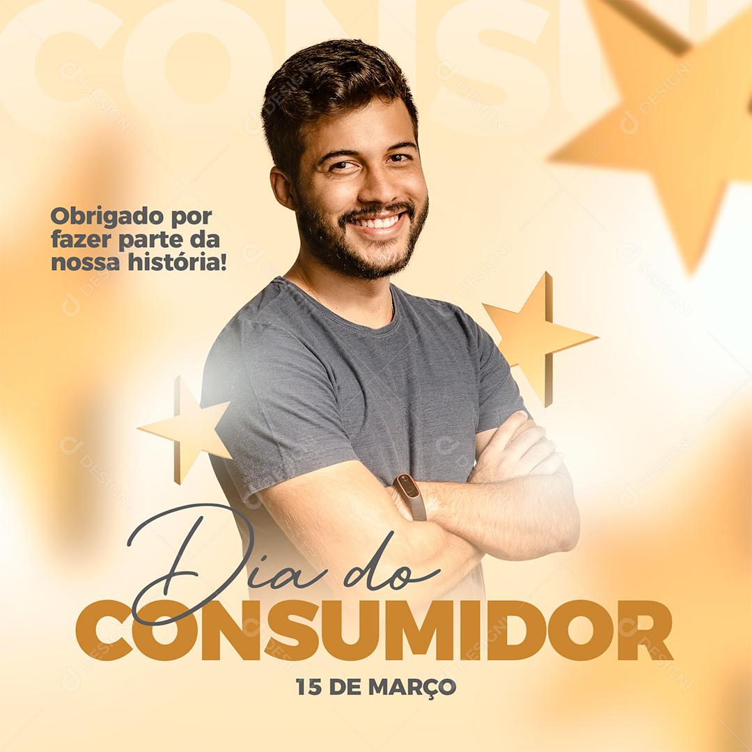 Social Media Dia Do Consumidor 15 De Março PSD Editável