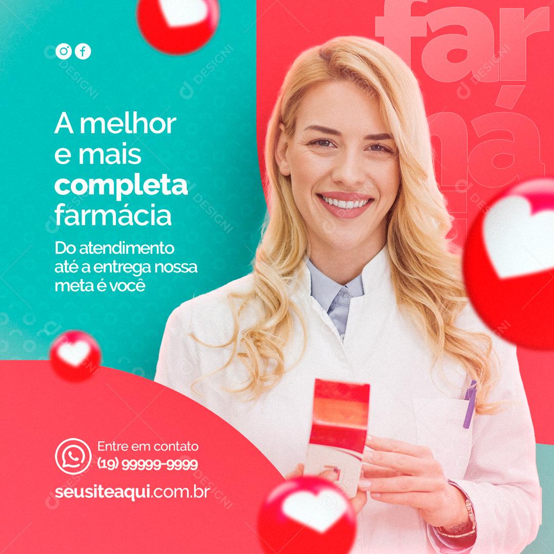 Social Media The best and most complete Pharmacy Editable PSD