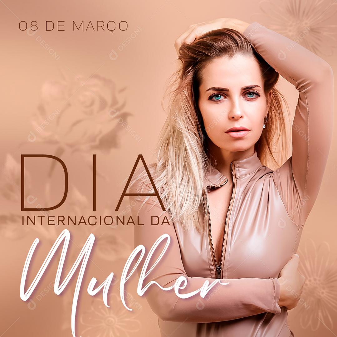 Dia Da Mulher 8 De Março Social Media PSD Editável