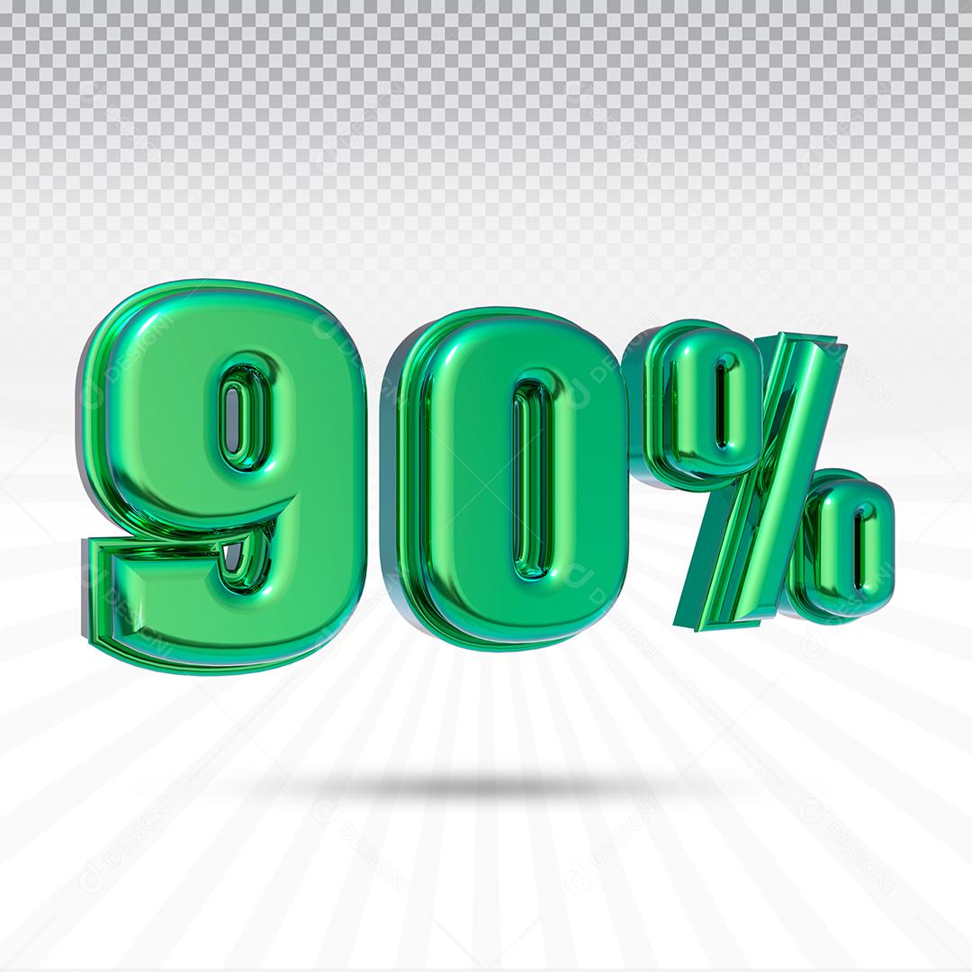 40% Verde Elemento Para Composição PSD