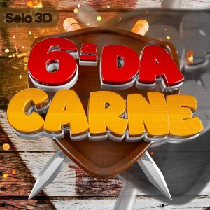 Selo 3D Para Composição Sexta Da Carne Promoção PNG Transparente