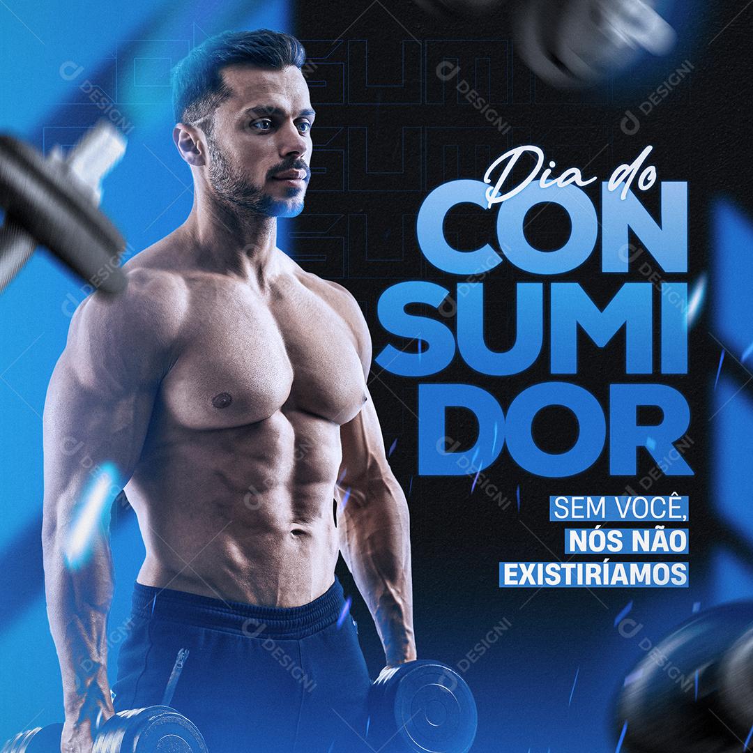 Social Media Sem Você Nós Não Existiriamos Dia Do Consumidor PSD Editável