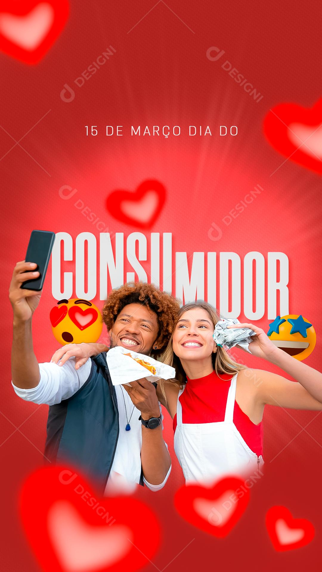 Social Media March 15th Consumer Day Editable PSD