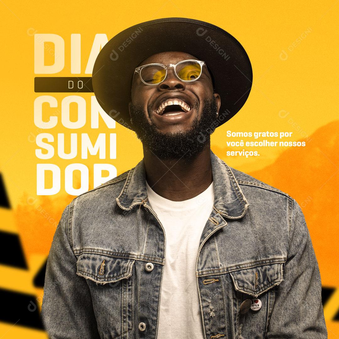 Post Auto Escola Dia do Consumidor 15 de Março Social Media PSD Editável