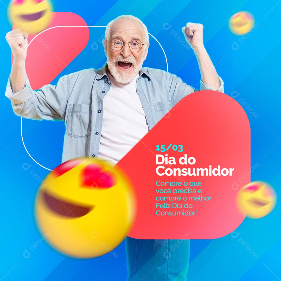 Social Media Compre O que Você Precisar Compre O Melhor Dia Do Consumidor PSD Editável