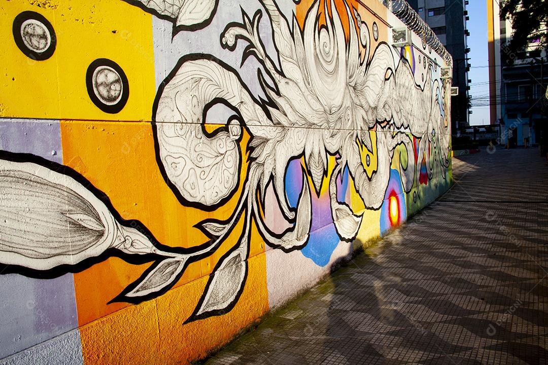 Muros pichado. Artes de rua. Gráficos. Desenhos de rua