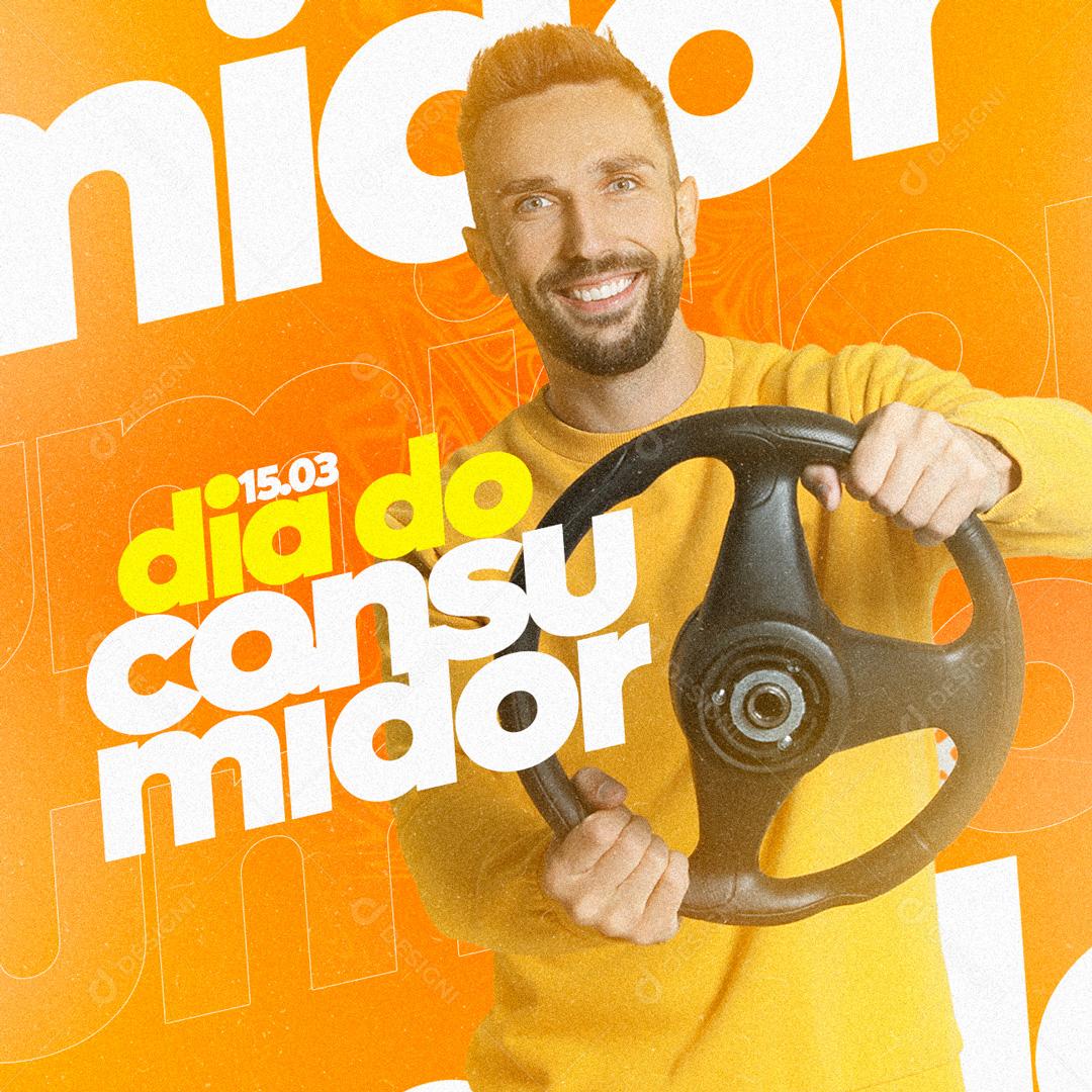 Social Media 15 de Março Dia Do Consumidor PSD Editável