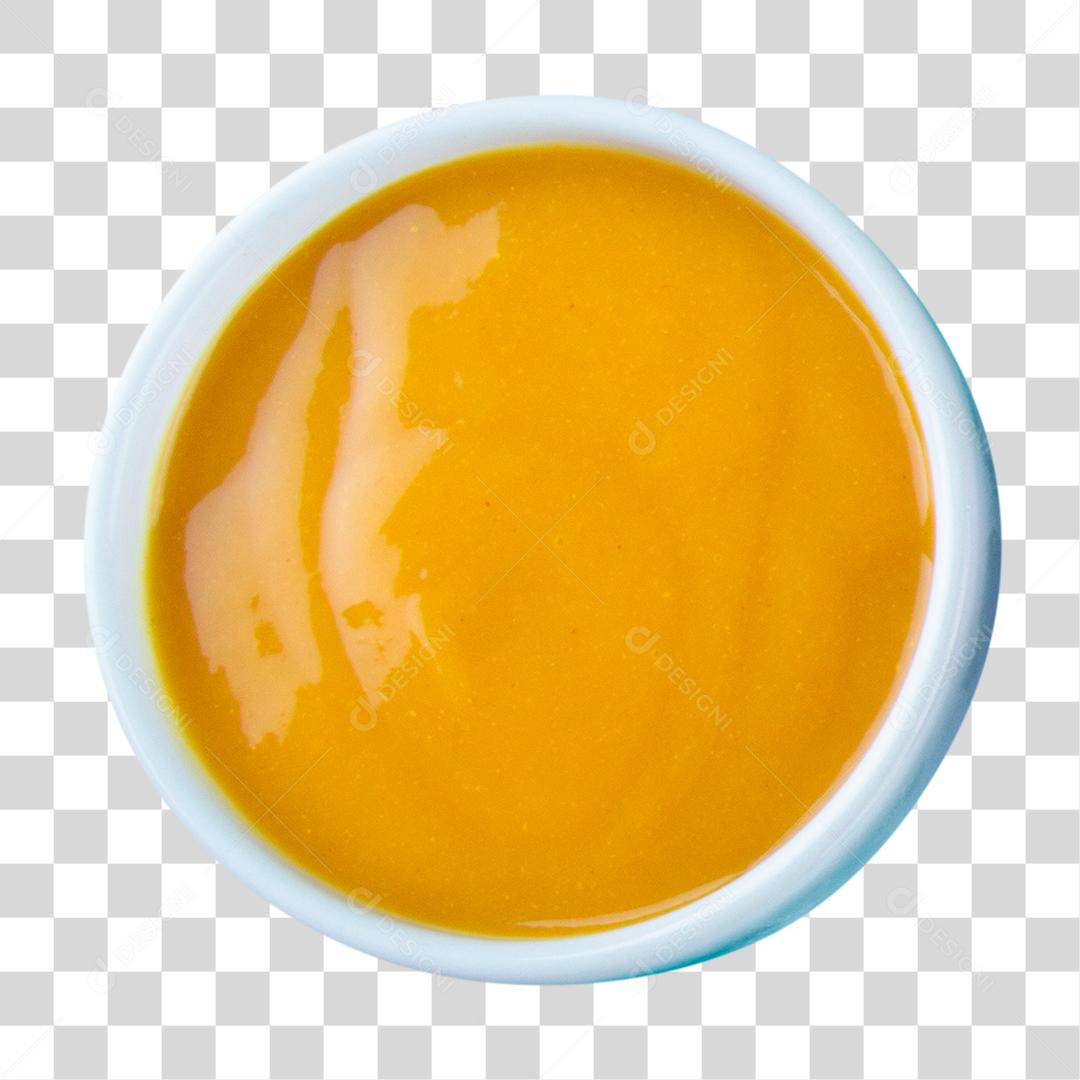 Pote de mostarda PNG Transparente