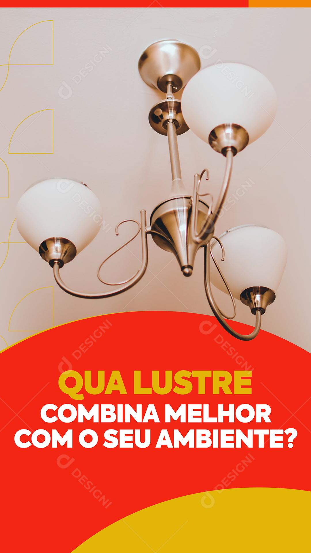 Social Media Qual Lustre Combina Melhor Construção PSD Editável