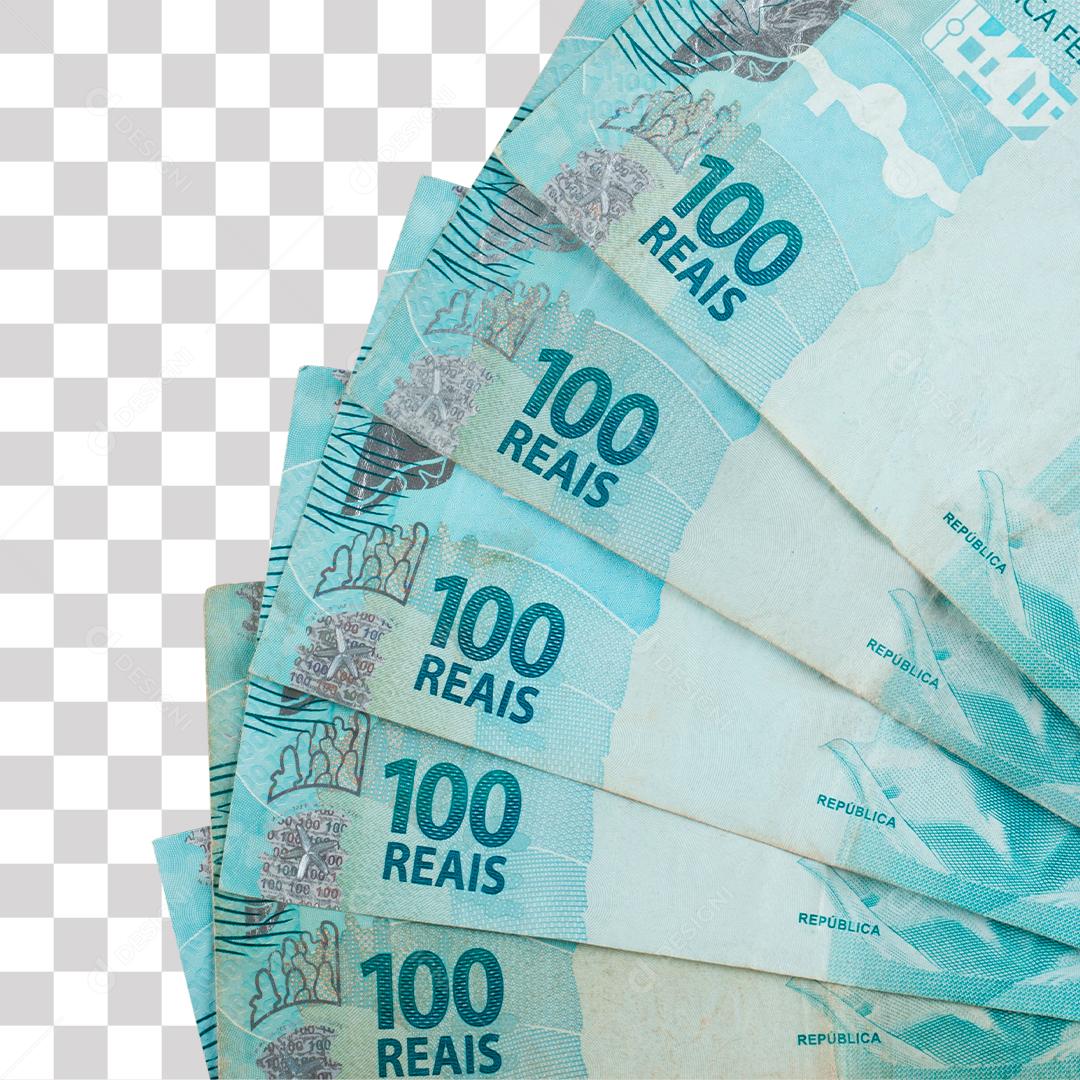 Nota De Dinheiro 100R$ PNG Transparente