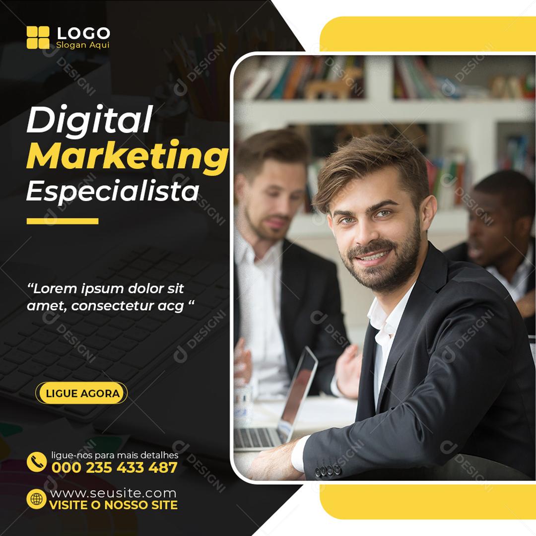 Nós Somos Criativos Marketing Social Media PSD Editável