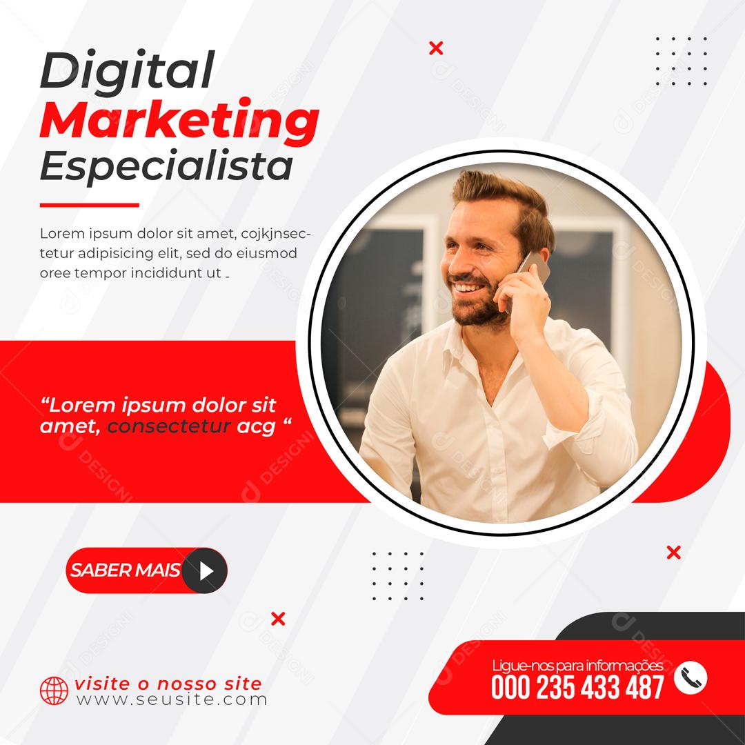 Nós Somos Criativos Marketing Social Media PSD Editável