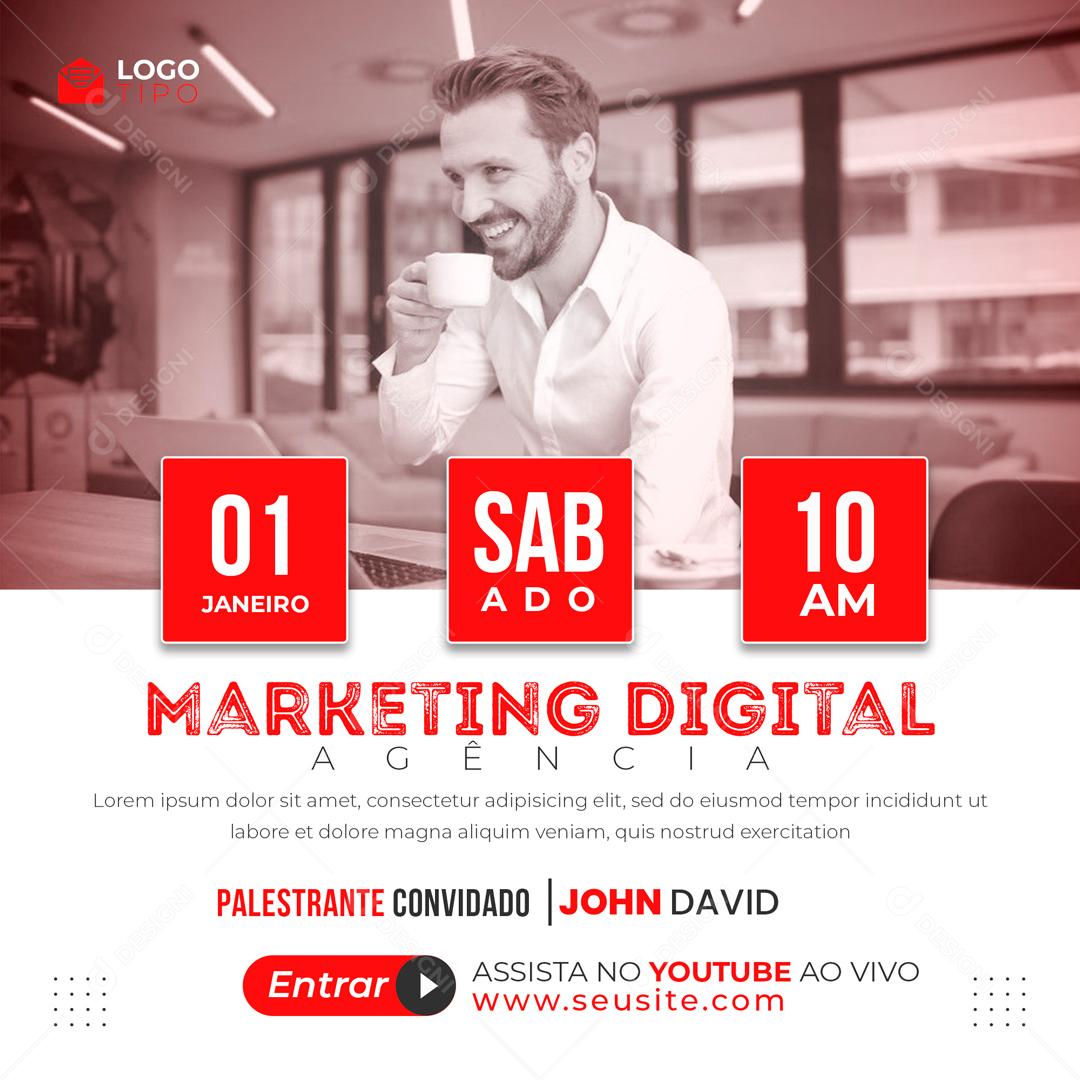 Nós Somos Criativos Marketing Social Media PSD Editável