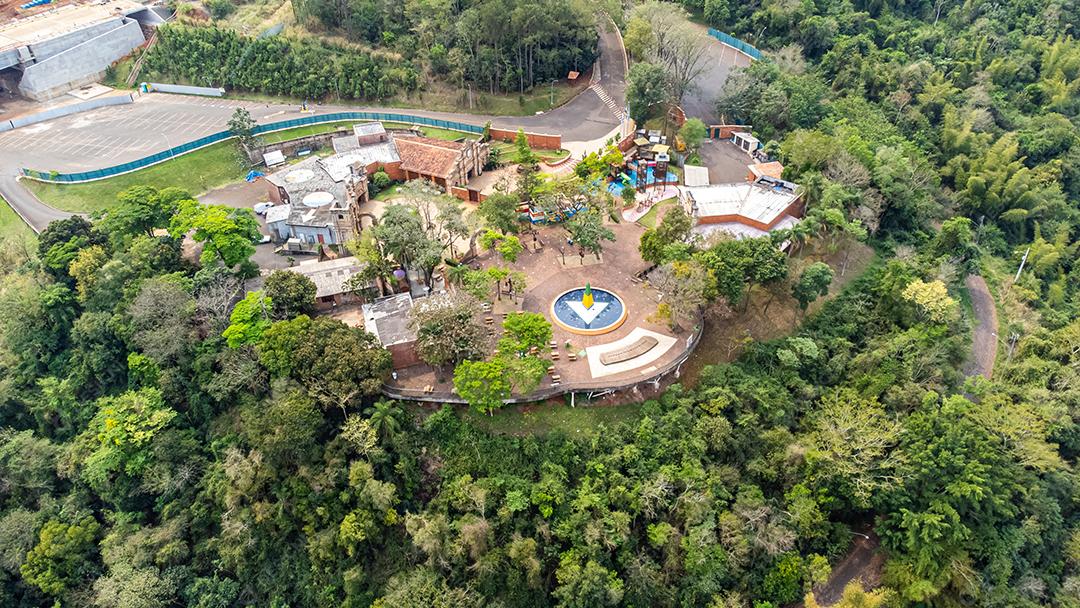 A Tríplice Fronteira, uma área de tríplice fronteira entre o Paraguai, Argentina