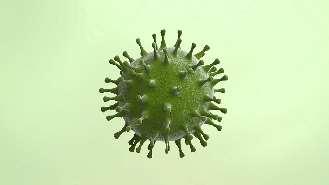 Surto de coronavírus e fundo de gripe de coronavírus